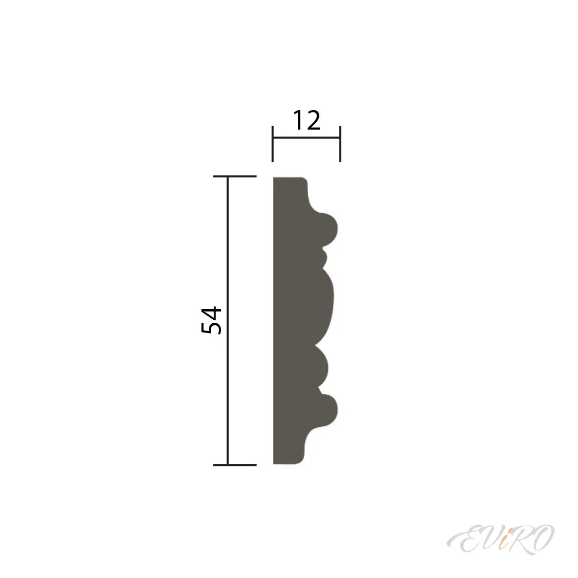 Молдинг EViRO Модель 1.51.324
