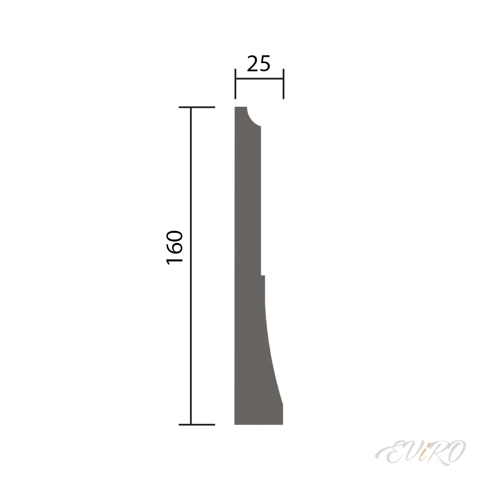 Плинтус EViRO Модель 1.53.105