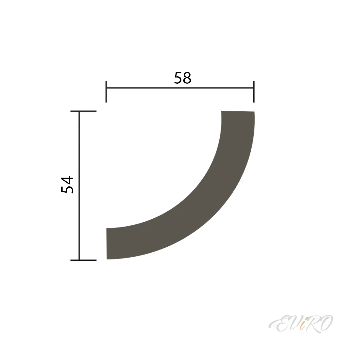 Карниз EViRO Модель 1.50.225