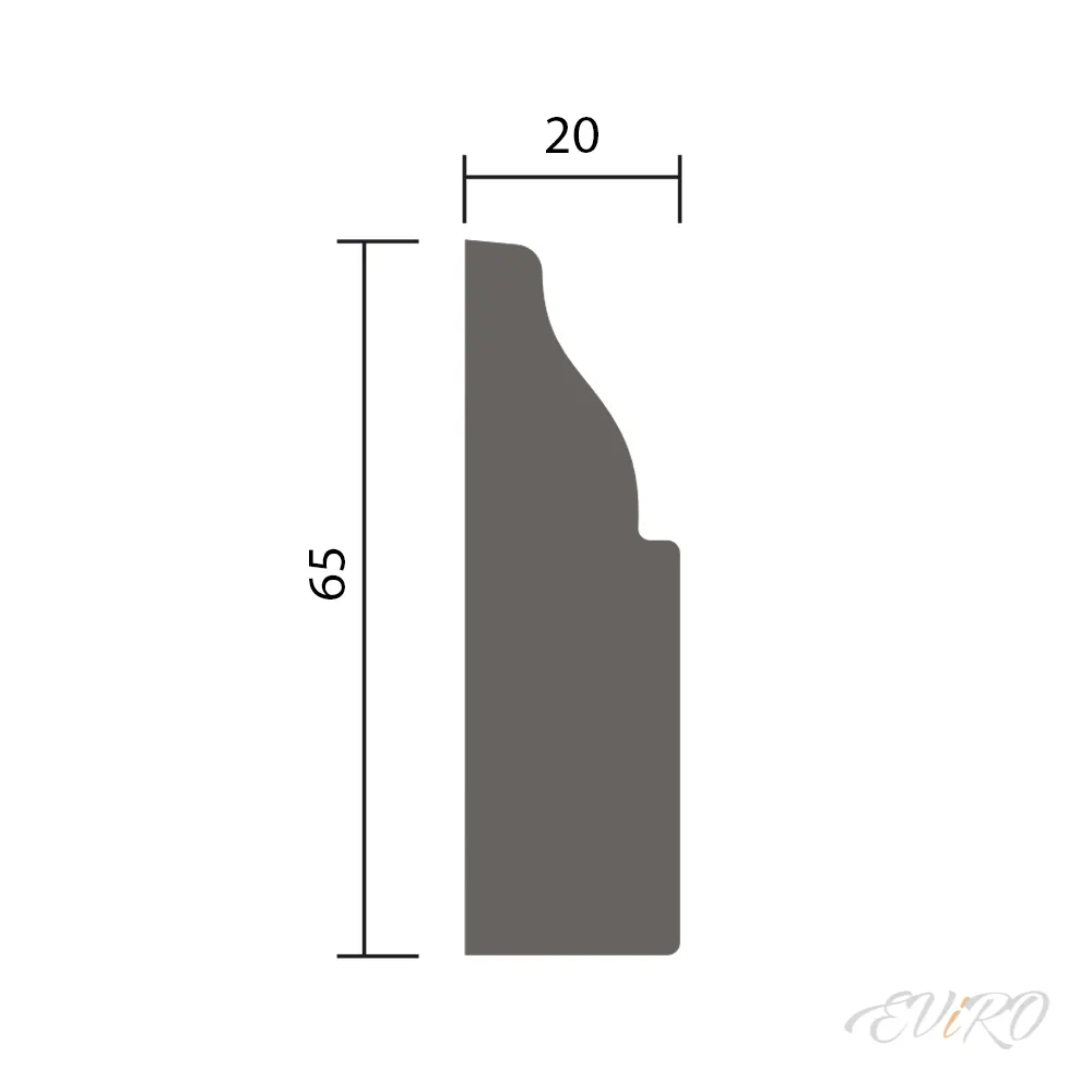 Плинтус EViRO Модель 1.53.111