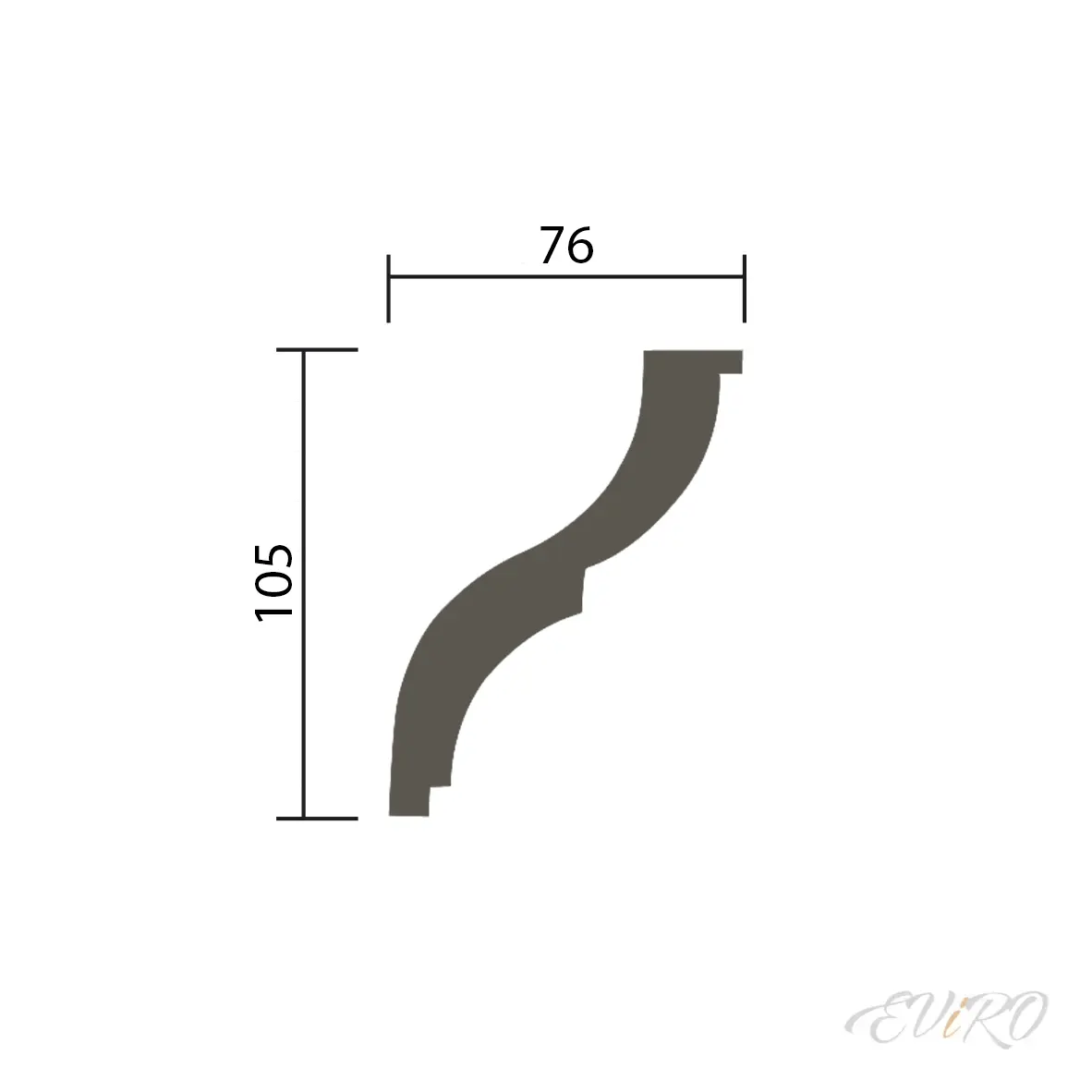 Карниз EViRO Модель 1.50.275
