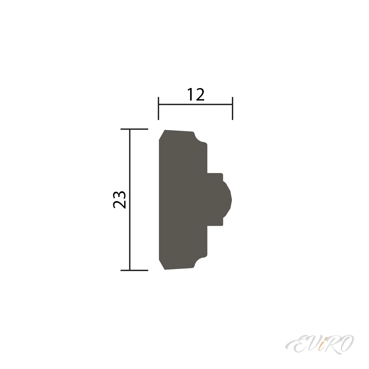 Молдинг EViRO Модель 1.51.329