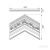 Гипсовая 3D панель EViRO W130 CHEVRON