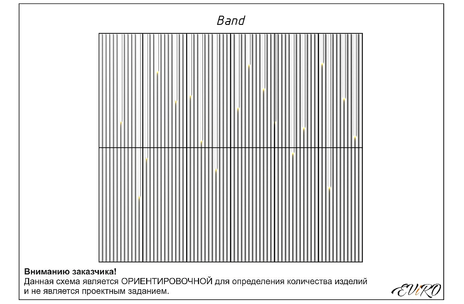 Гипсовая 3D панель EViRO Band