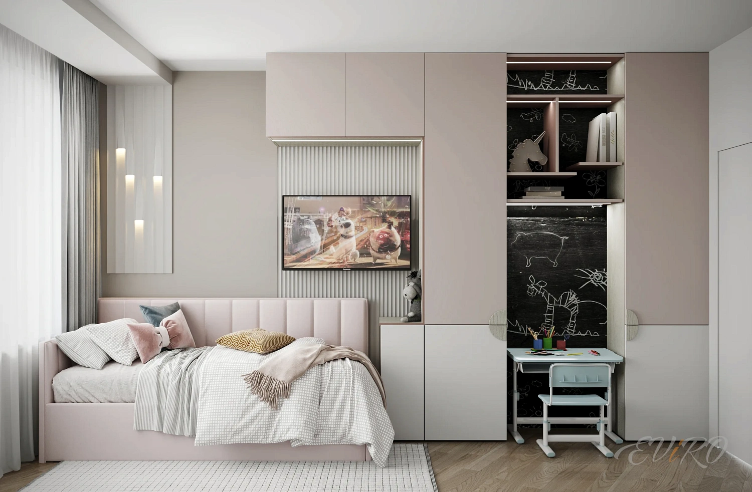 Гипсовая 3D панель EViRO Steps